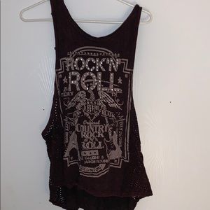 Hooded tank top